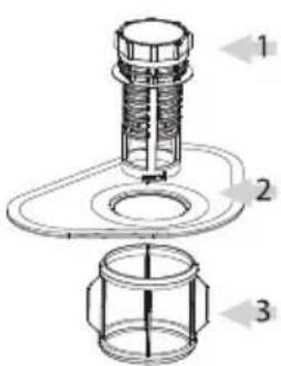 Pelgrim GVW460ONY - Système de filtration - 1