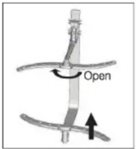ETNA VW545ZT - Cleaning the spray arms - 1