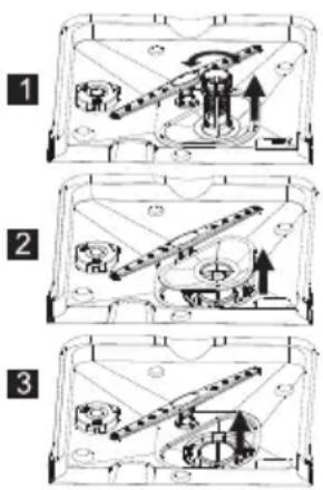 ETNA TI8022RVS - Nettoyage des bras de lavage - 2
