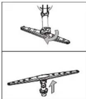 ETNA TI8022RVS - Cleaning the spray arms - 1