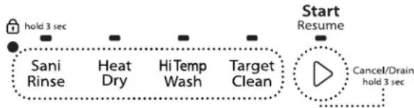 WHIRLPOOL WDT920SADM - Sélectionner des options (les options varient selon le modèle) - 1