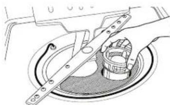 WHIRLPOOL WDT920SADM - Filter Reinstallation Instructions - 1