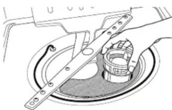 WHIRLPOOL WDT920SADM - Instructions de réinstallation du filtre - 1