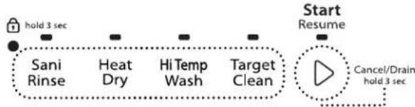 WHIRLPOOL WDF770SAFZ - SeLECTION un ciclo y unaopy (los ciclo y las). opciones varian segun el modelo). - 2