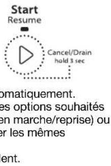 WHIRLPOOL WDF770SAFZ - Démarrer ou reprendre un programme - 1