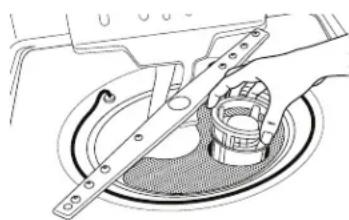 WHIRLPOOL WDF770SAFZ - Filter Reinstallation Instructions - 1