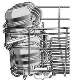 WHIRLPOOL WDF770SAFZ - Cup shelves - 1
