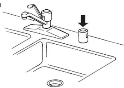 WHIRLPOOL WDF520PADM - Drain air gap - 1