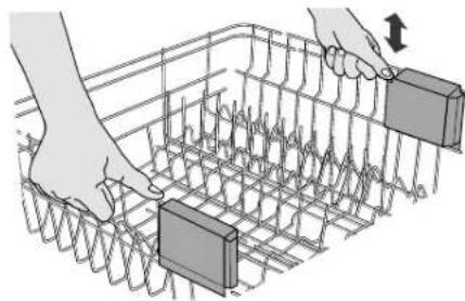 WHIRLPOOL WDF520PADM - To lower the rack - 2