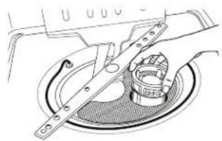 WHIRLPOOL WDF320PADW - Instructions de réinstallation du filtre - 1
