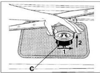 Pelgrim GVW840KOR - Edelstahi Filter (siehe Abb. 13a, 13b, 13c) - 1