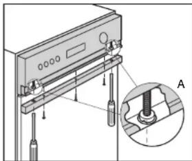 Pelgrim GVW830RVS - Adjusting the height - 1
