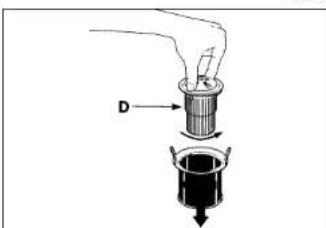 Pelgrim GVW830ONY - Roestvrijstalen filter (zie fig. 13a, 13b, 13c) - 2