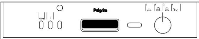 Pelgrim GVW820RVS - Controls - 2