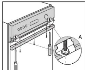 Pelgrim GVW820RVS - Réglage de la hauteur - 1