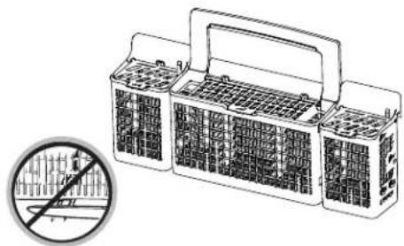 GE GDF570SGJBB - Jets de lavage en profondeur pour argenterie (on some models) - 1