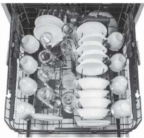 GE GDF570SGJBB - Place Settings - Upper Rack - 2