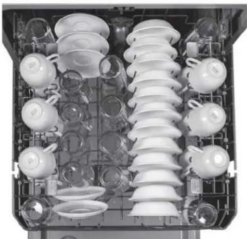 GE GDF570SGJBB - couverts - Panier supérieur - 3