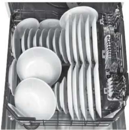 GE GDF570SGJBB - couverts - Panier inférieur - 3