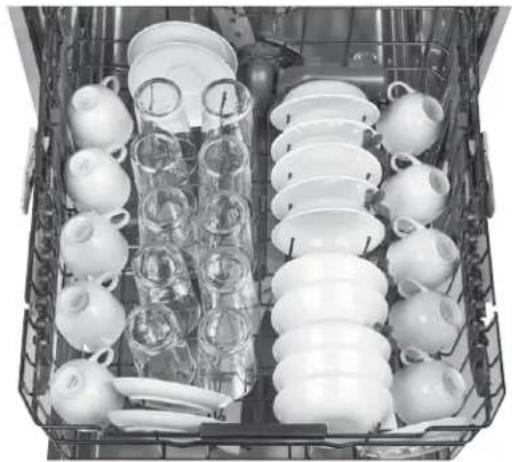 GE GDF570SGJBB - couverts - Panier supérieur - 1