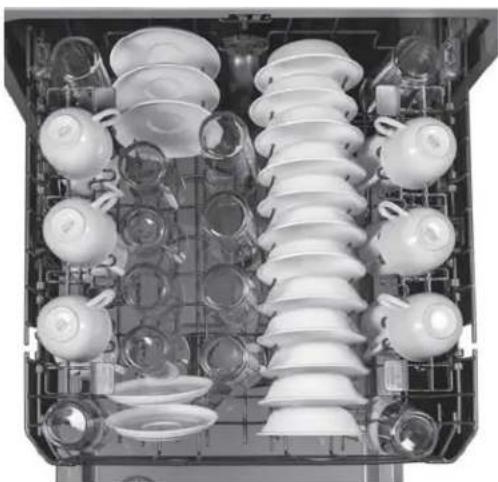 GE GDF570SGJBB - Carga del lavavajillas (cont.). - 8