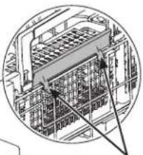 GE GDF570SGJBB - Chorros de Agua para la Limpieza Profunda de Utensilios de Plata (en algunos modelos) - 2