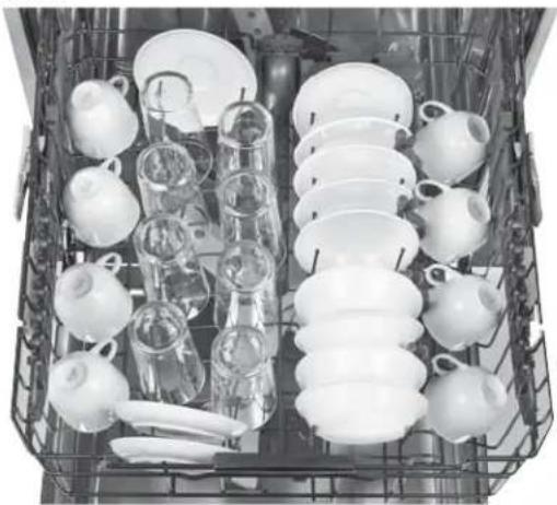 GE GDF570SGJBB - couverts - Panier supérieur - 1