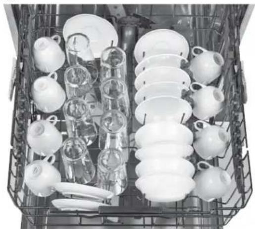 GE GDF570SGJBB - Place Settings - Upper Rack - 1