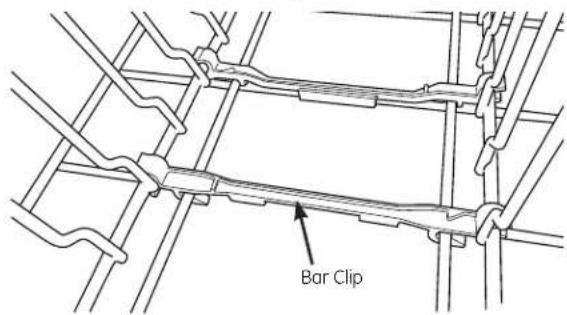 GE GDF570SGJBB - WARNING The clips can be a choke hazard for small children if removed from the dishwasher. Keep out of reach of children. - 1