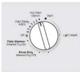 GE GSD3340KSA - Plate Warmer (chauffe-assiettes) ou Drying (séchage) - 1