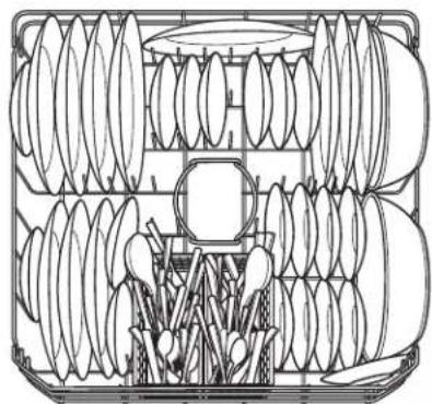 GE GSD3340KSA - Silverware Basket - 3