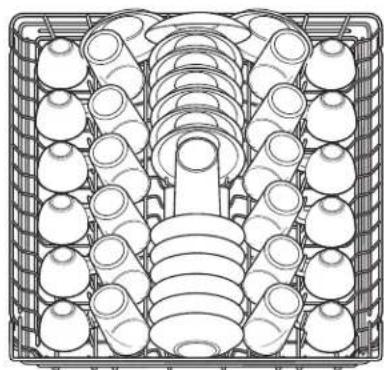 GE GSD3300KBB - Silverware Basket - 7