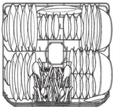 GE GSD3300KBB - Silverware Basket - 5