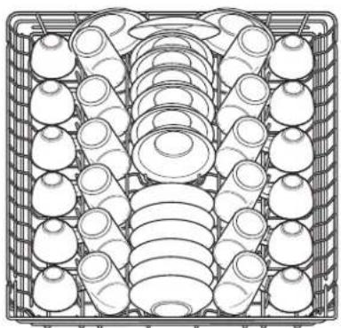 GE GSD3300KBB - Silverware Basket - 6