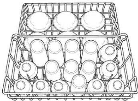 GE GSD3300KBB - Silverware Basket - 1