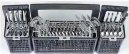 GE GDT545PSJSS - Panier a couverts - 10