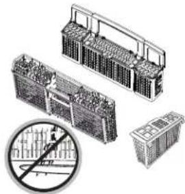 GE GDT545PSJSS - Silverware Basket - 1