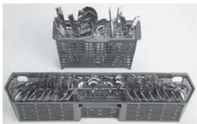 GE GDT545PSJSS - Panier a couverts - 8