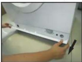 THOMSON WT 1408 E - De afvoerpomp reinigen - 1