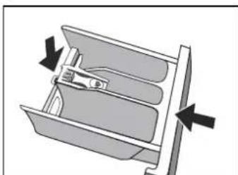 THOMSON WT 1408 E - De wasmiddellade en -uitsparing reinigen - 3
