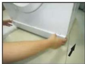 THOMSON WT 1408 E - De afvoerpomp reinigen - 4