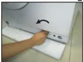 THOMSON WT 1408 E - Limpieza de la bomba de vaciado de agua - 2