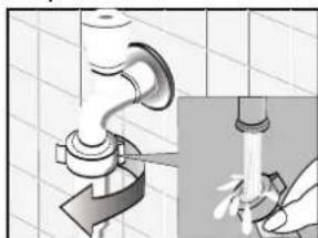 THOMSON WT 1407 E - Cisténí hadice a filtru pro prívod vody - 1