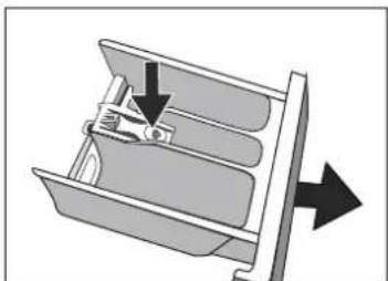 THOMSON WT 1407 E - De wasmiddellade en -uitsparing reinigen - 1