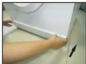 THOMSON WT 1407 E - De afvoerpomp reinigen - 4