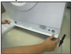 THOMSON WT 1407 E - Limpieza de la bomba de vaciado de agua - 1