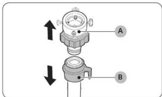 SAMSUNG AddWash WW80K6404QW - SCHRITT 4 Frischwasserschlauch anschließen - 1