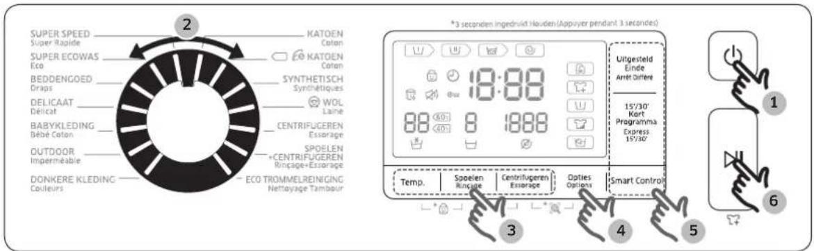 SAMSUNG AddWash WW80K6404QW - Mit wenigen einfachen Schritten zu sauberer Wäsche - 2