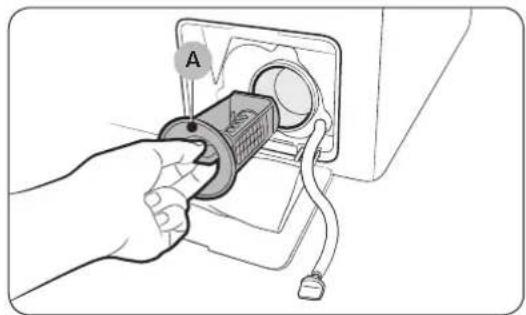 SAMSUNG AddWash WW80K6404QW - Pompfilter - 1