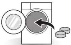 LG F1296NDAH - Verwendung von Waschmitteltabletten - 1